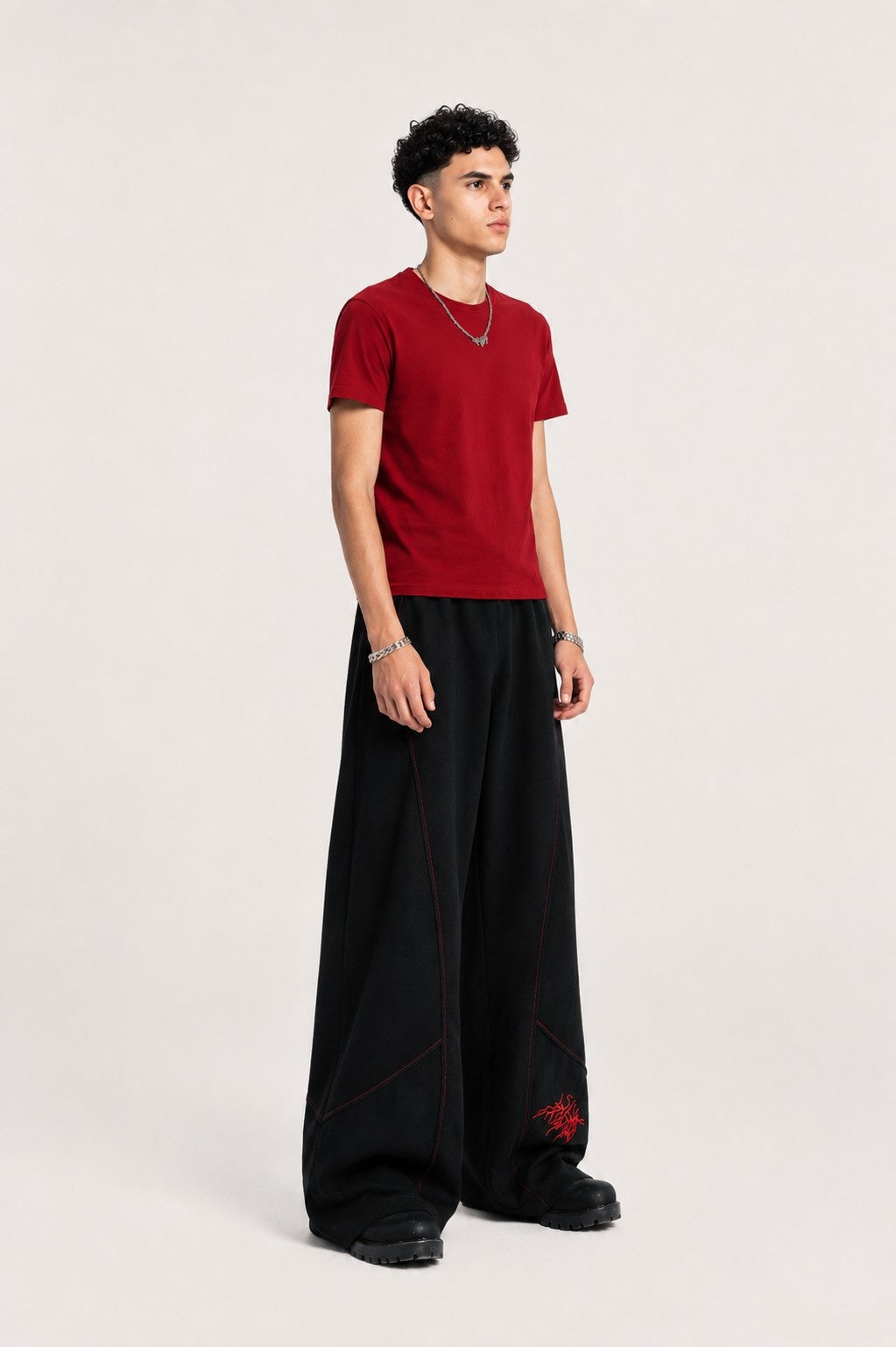 Black Voidline Pants