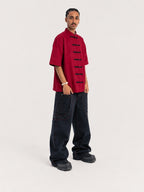 Black fade Roomy Rave Pants