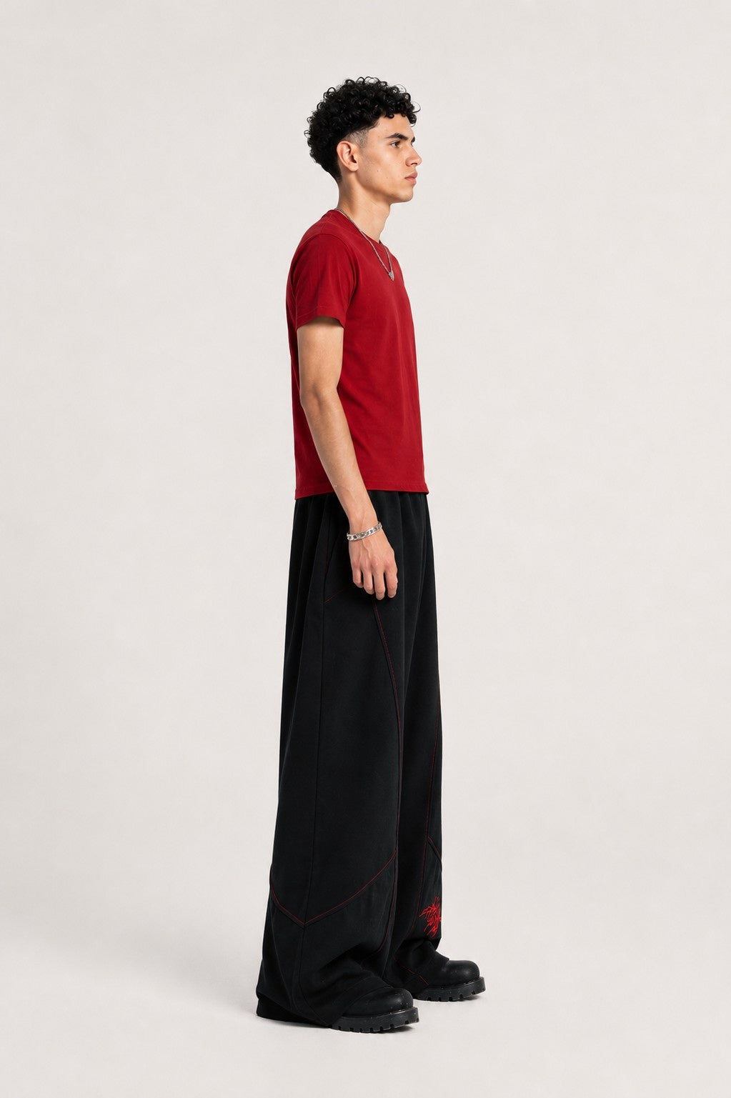 Black Voidline Pants