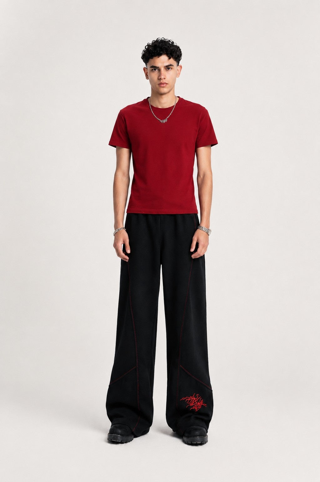 Black Voidline Pants