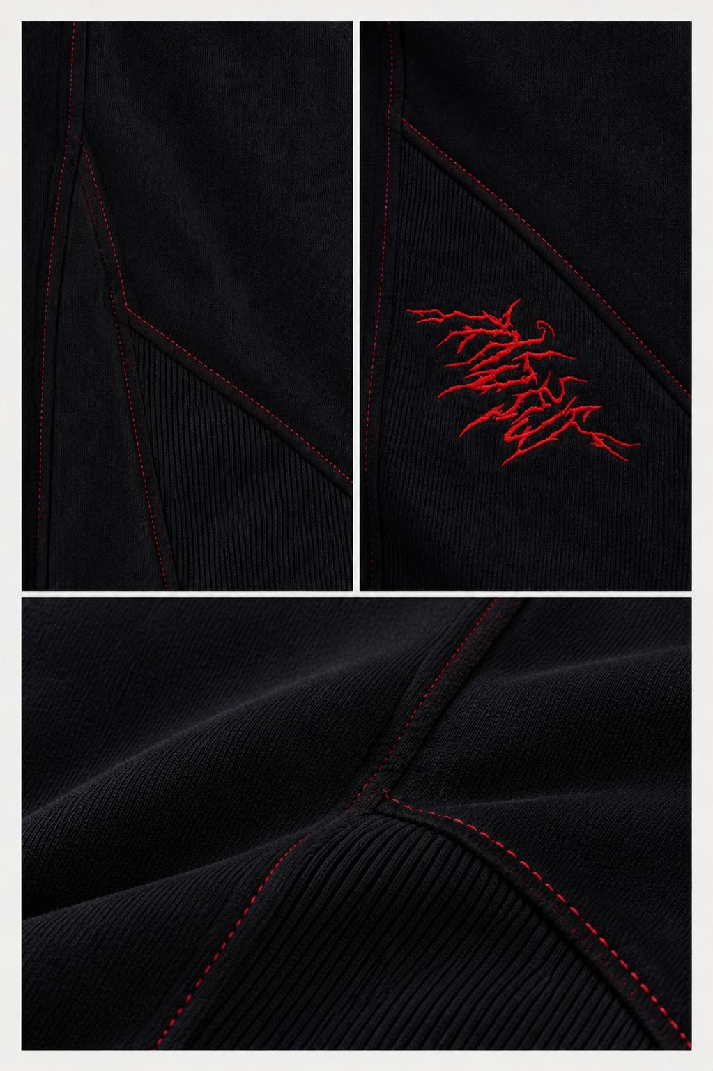 Black Voidline Pants