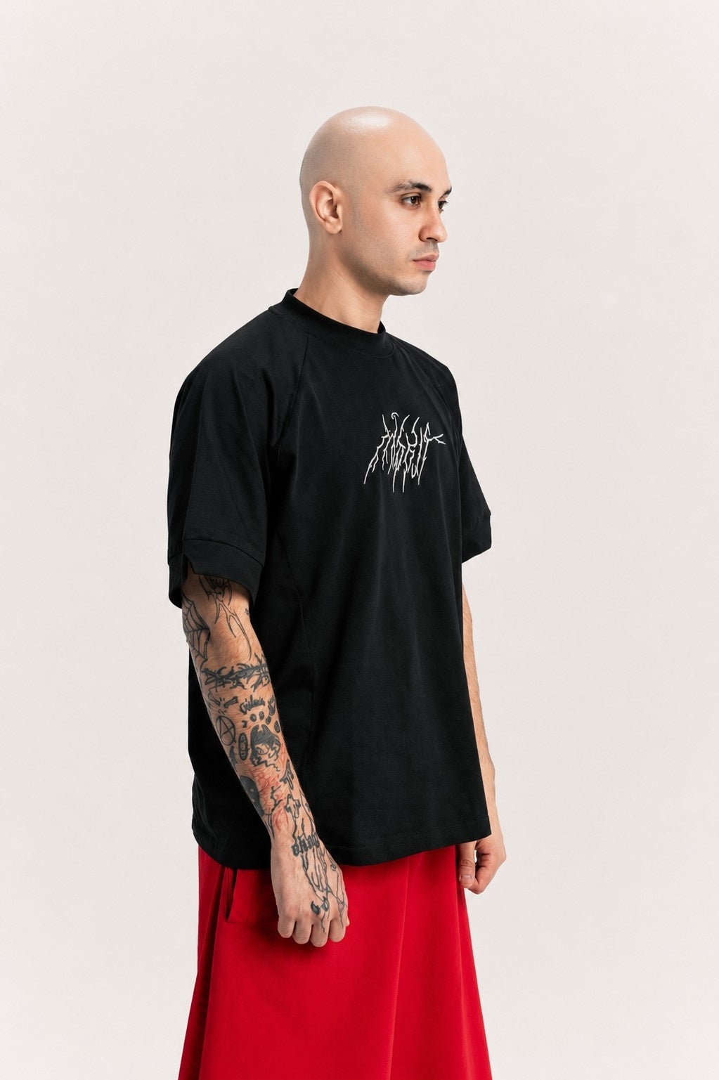 Black Lost Signal Tee