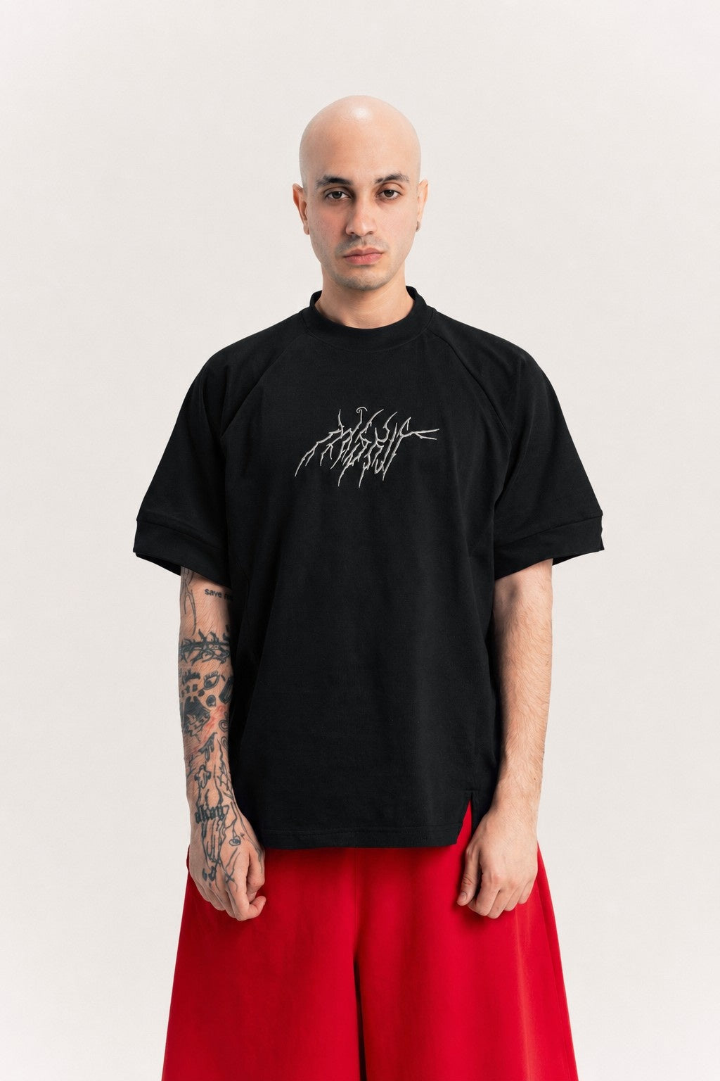 Black Lost Signal Tee